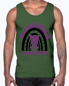 alzheimer s awareness 6#- alzheimers- Cotton Tank