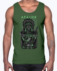 apache warrior gsrdsm 236#- art pop art- Cotton Tank