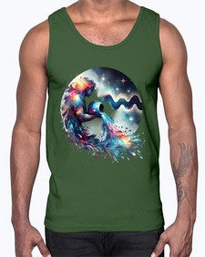 aquarius 88#- aquarius- Cotton Tank