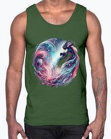 aquarius 91#- aquarius- Cotton Tank