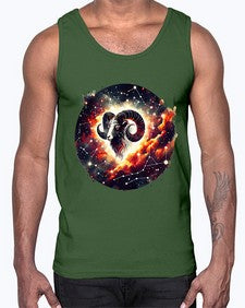 aries 126#- aries- Cotton Tank