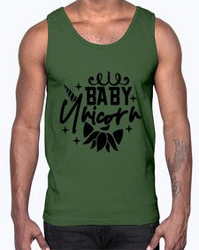 baby unicorn 14#- unicorn- Cotton Tank