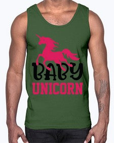 baby unicorn 16#- unicorn- Cotton Tank
