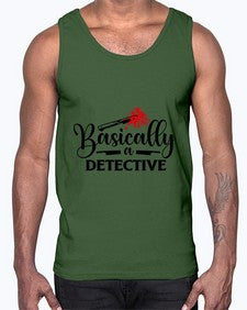 basically a detective 248#- true crime- Cotton Tank
