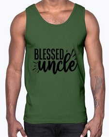 blessed uncle 121#- uncle- Cotton Tank