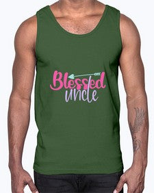blessed uncle 122#- uncle- Cotton Tank