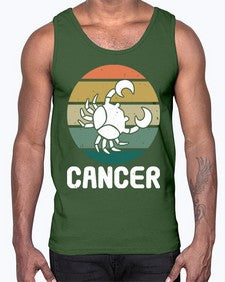 cancer 165#- cancer- Cotton Tank