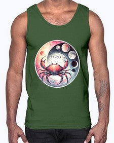 cancer 166#- cancer- Cotton Tank