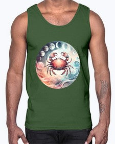 cancer 167#- cancer- Cotton Tank
