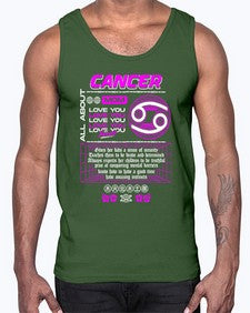 cancer 176#- cancer- Cotton Tank
