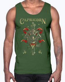 capricorn 15#- capricorn- Cotton Tank