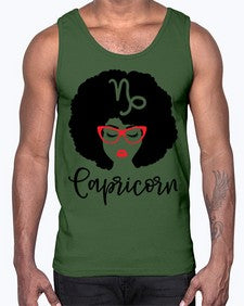 capricorn 199#- capricorn- Cotton Tank