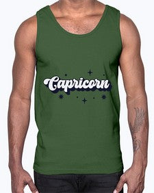 capricorn 205#- capricorn- Cotton Tank
