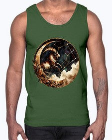 capricorn 212#- capricorn- Cotton Tank