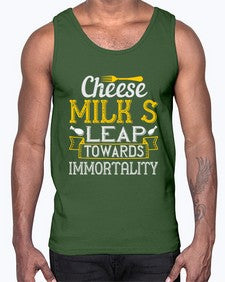 cheesemilks leap towards immortality 87#- cooking- Cotton Tank