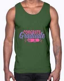 congrats graduate 38#- graduation- Cotton Tank