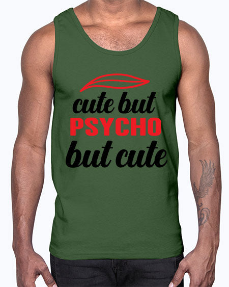 cute but psycho but cute 276#- general science- Cotton Tank