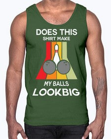 does this shirt make my 330#- bowling- Cotton Tank