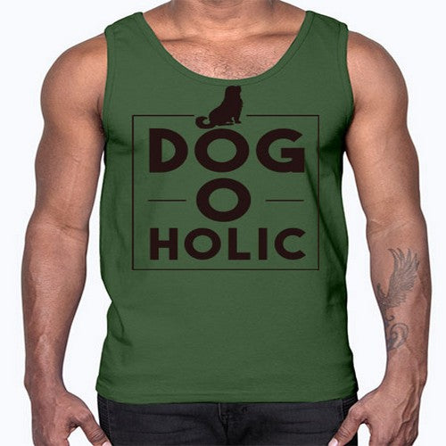 dog o holic- dogs- Cotton Tank