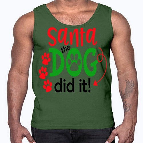 dogdidit 121#- dogs- Cotton Tank