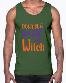 dont be a basic witch 45#- witch- Cotton Tank