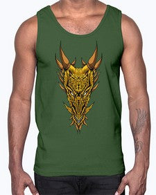 dragon 172#- dragon- Cotton Tank