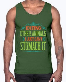 eating other animals 161#- vegan- Cotton Tank