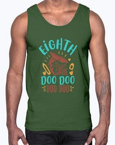 eighth grade doo doo 51#- eighth grade- Cotton Tank