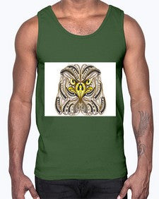 ethnic eagle 421#- mandala- Cotton Tank