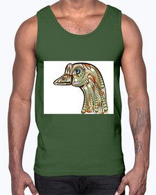 ethnic geese 424#- mandala- Cotton Tank