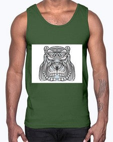 ethnic hippo 426#- mandala- Cotton Tank