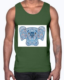 ethnic koala 428#- mandala- Cotton Tank