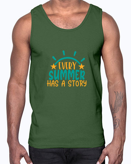 every summer has a story story Style 107#- summer- Cotton Tank