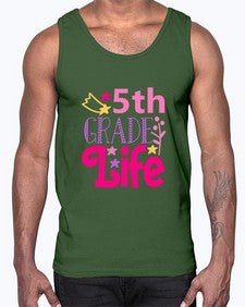 fifth grade life 78#- fifth grade- Cotton Tank