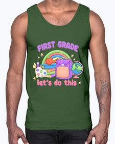 first Grade Lets Do This 144#- first grade- Cotton Tank