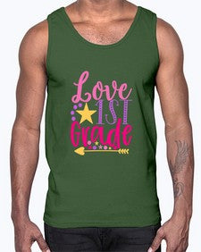 first Grade Love 148#- first grade- Cotton Tank