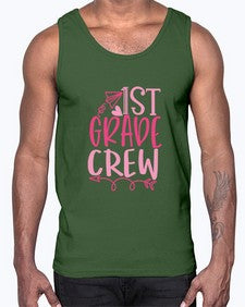 first grade crew 119#- first grade- Cotton Tank