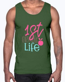 first grade design 121#- first grade- Cotton Tank