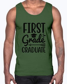 first grade graduate 138#- first grade- Cotton Tank
