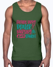 future drug deaer nursing studnt Style 809#- nurse- Cotton Tank