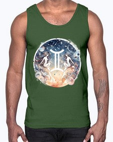 gemini 247#- gemini- Cotton Tank