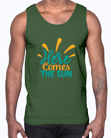here comes the sun Style 95#- summer- Cotton Tank
