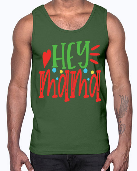hey mama Style 16#- autism- Cotton Tank