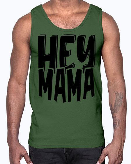 hey mama Style 17#- autism- Cotton Tank
