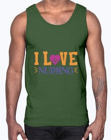 i love nursing Style Style 899#- nurse- Cotton Tank