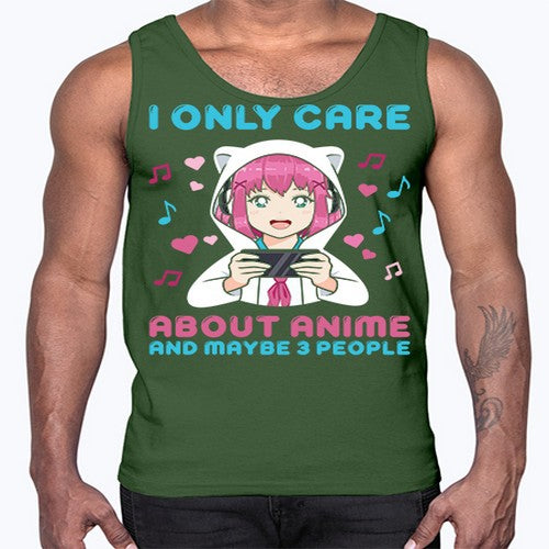 i only care about anime and maybe people234#- anime- Cotton Tank