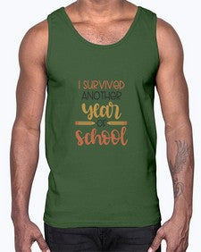 i survived another year of school 379#- general school- Cotton Tank