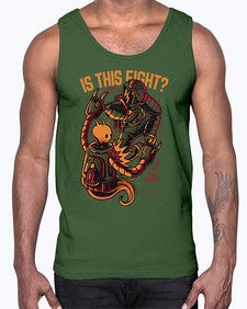 is this fight 669#- art pop art- Cotton Tank