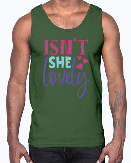 isnt she lovely Style 125#- baby- Cotton Tank