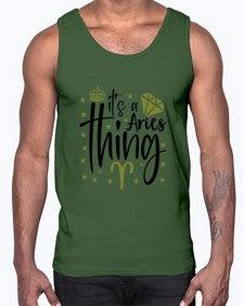 its a Aries thing 261#- aries- Cotton Tank